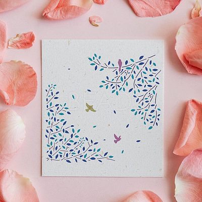 PET Hollow out Drawing Painting Stencils Sets for Kids Teen Boys Girls DIY-WH0172-454-1