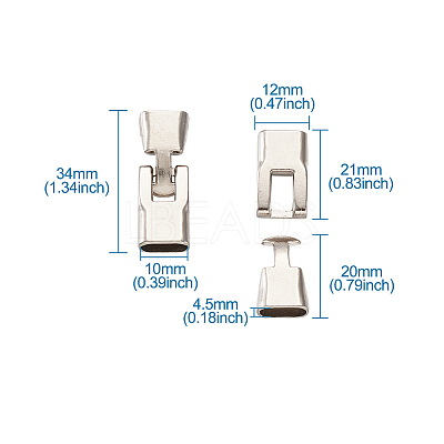 Alloy Snap Lock Clasps LS-PALLOY-TAC0009-24P-1