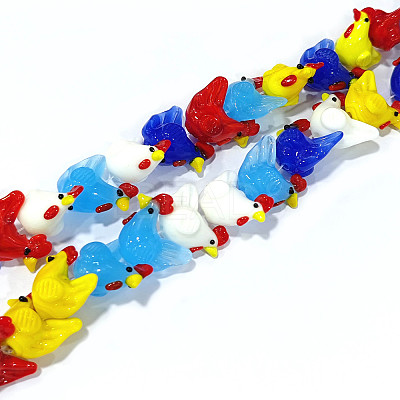 Handmade Lampwork Beads LAMP-F020-06-1