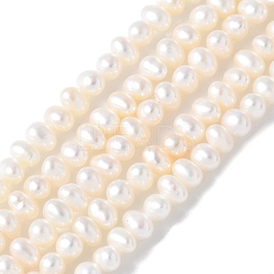 Natural Cultured Freshwater Pearl Beads Strands PEAR-I007-07G-01C-1