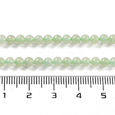 Natural Nephrite Jade/Hetian Jade Beads Strands G-NH0005-030A-1