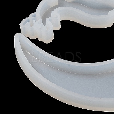 Moon DIY Silhouette Silicone Molds DIY-F148-02B-1