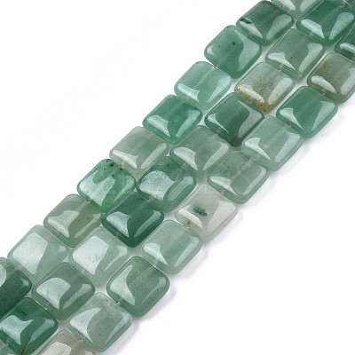 Natural Green Aventurine Beads Strands G-N326-140B-1