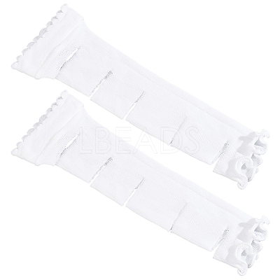 2 Pairs Polyamide Oversleeves AJEW-ME0003-37A-1