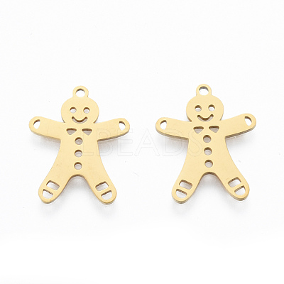201 Stainless Steel Pendants STAS-N090-LA919-2-1