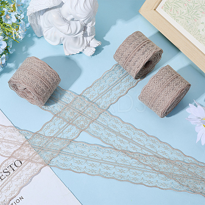 3 Rolls Guipure Non-Stretch Lace Trim OCOR-GF0004-52A-1