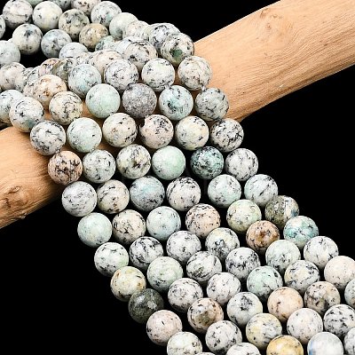 Natural K2 Stone Beads Strands G-K405-B02-8mm-1