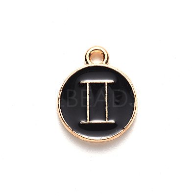 Alloy Enamel Pendants LS-X-ENAM-S124-01B-08I-1