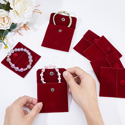 24Pcs Square Velvet Jewelry Bags TP-FI0001-02A-1