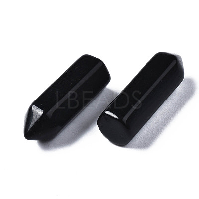 Synthetic Black Stone Beads G-S356-06-1