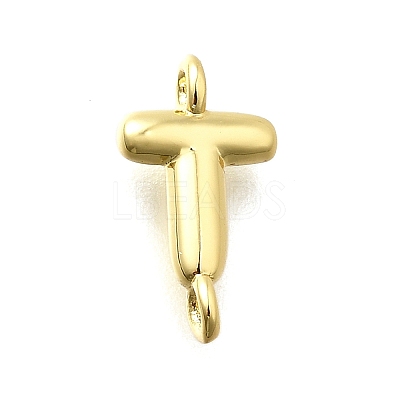 Brass Connector Charms KK-P295-01G-T-1