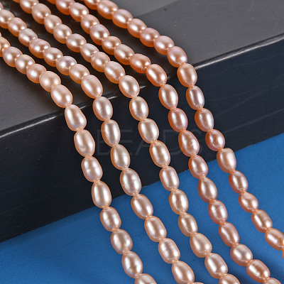 Natural Cultured Freshwater Pearl Beads Strands PEAR-N012-02C-1