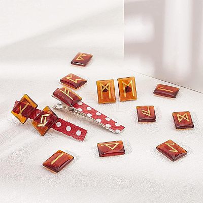 Imitation Jade Glass Cabochons GLAA-NB0001-23-1