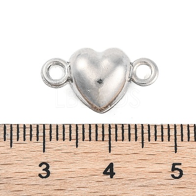 Alloy Magnetic Clasps with Loops PALLOY-L234-01P-NF-1