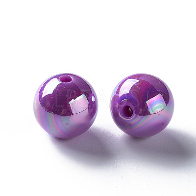 Opaque Acrylic Beads MACR-S370-D16mm-M2-1