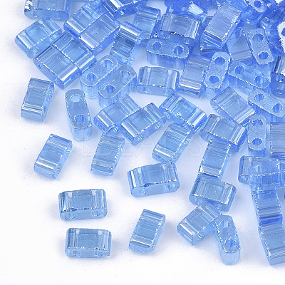 2-Hole Glass Seed Beads SEED-S023-36B-02-1