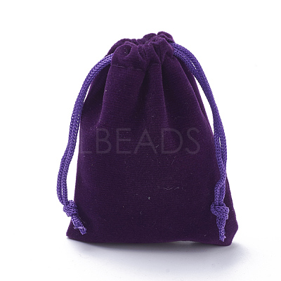 Rectangle Velvet Pouches X-TP-R002-10x12-08-1