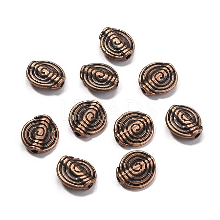 Tibet Red Copper Metal Beads LS-RLF0479Y-1