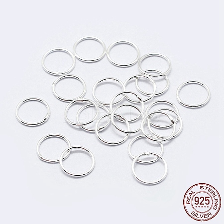 925 Sterling Silver Round Rings STER-F036-03S-1x9-1