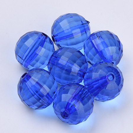 Transparent Acrylic Beads TACR-Q254-22mm-V44-1