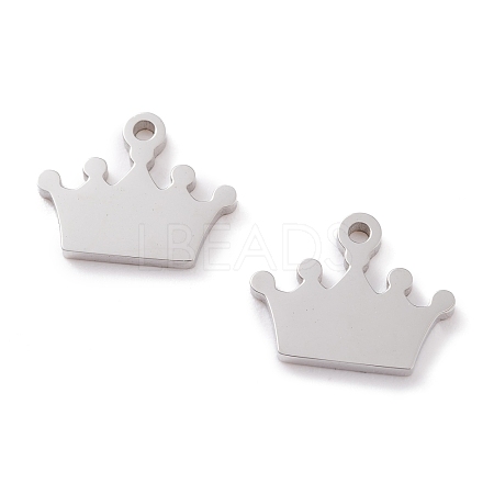 Non-Tarnish 304 Stainless Steel Charms STAS-Y002-10P-1