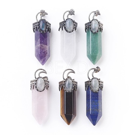 Natural Mixed Stone Big Pendants G-F639-05-1