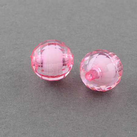 Transparent Acrylic Beads TACR-S086-12mm-02-1