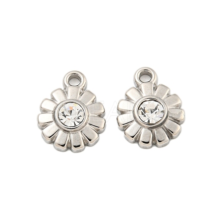 304 Stainless Steel Pendants X-STAS-L080-003P-02-1