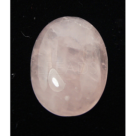 Natural Rose Quartz Cabochons X-G-ROSE10x8x4-1