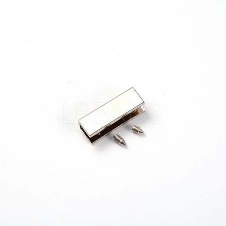 Zinc Alloy Bag Corner Protector Edging Frame PALLOY-WH0084-79C-03-1