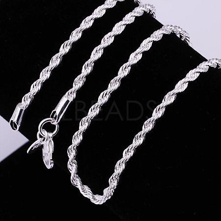 Brass Rope Chain Necklaces NJEW-BB10880-20-1