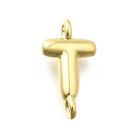 Brass Connector Charms KK-P295-01G-T-1