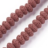 Natural Lava Rock Beads Strands G-F671-01A-10-1