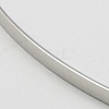 Platinum Iron Hair Band Findings X-PHAR-Q022-1-2