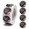 1 Inch Thank You Roll Stickers X-DIY-E023-07M-1