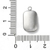 304 Stainless Steel Acrylic Pendants STAS-M091-02C-P-3