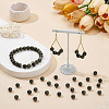 Natural Pyrite Beads Strands G-OC0001-83-4