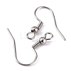 Tarnish Resistant 316 Surgical Stainless Steel Earring Hooks X-STAS-O032-01-2