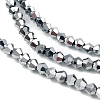 Transparent Electroplate Glass Beads Strands EGLA-A039-T3mm-UA05-3
