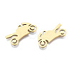 Ion Plating(IP) 201 Stainless Steel Pendants STAS-T044-238G-2