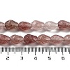 Natural Strawberry Quartz Beads Strands G-P520-B11-01-5