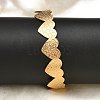 304 Stainless Steel Cuff Bangles for Women LS-BJEW-B120-02G-02-3