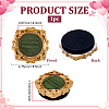Round Wood Ring Display Trays RDIS-WH0032-006B-2
