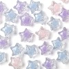 195Pcs 3 Colors Transparent Acrylic Beads TACR-FS0001-06-4