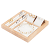 Square Wooden Jewelry Organizer Display Trays EDIS-WH0030-21B-1