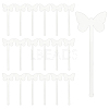 24Pcs Transparent Acrylic Stirring Rods AJEW-FG0003-15B-1