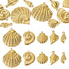 10Pcs 5 Styles 304 Stainless Steel Pendants STAS-TA0003-11-1
