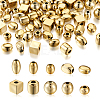 100Pcs 10 Style UV Plating Acrylic European Beads PACR-FW0001-01-2