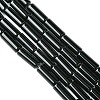 Natural Black Onyx Beads Strands G134-4