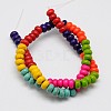 Synthetic Turquoise Beads Strands TURQ-G109-8x5mm-08-2
